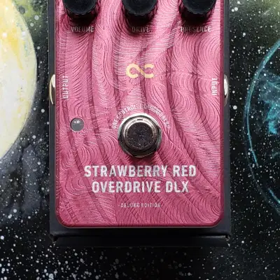 Reverb.com listing, price, conditions, and images for one-control-strawberry-red-overdrive