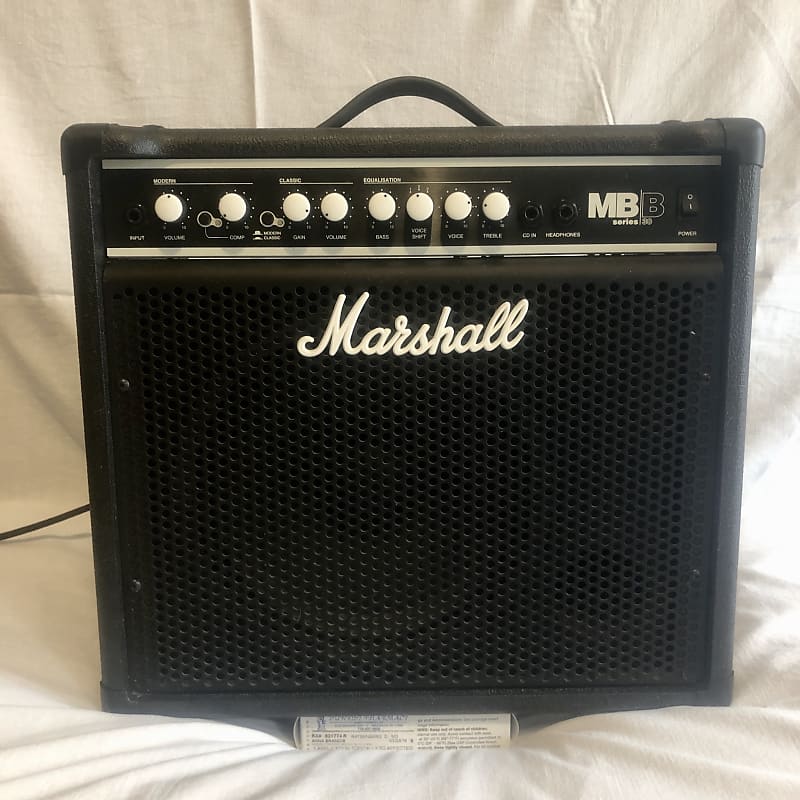 Marshall MB30 45W Bass Combo Black | Reverb