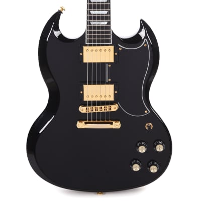 Gibson Modern SG Modern Ebony w/Gold Hardware (CME Exclusive) (Serial #200340197) for sale