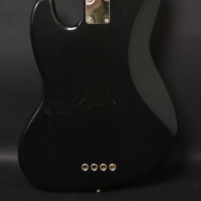 Old Style Guitars Custom Built J-Bass Black w/Gig Bag image 3