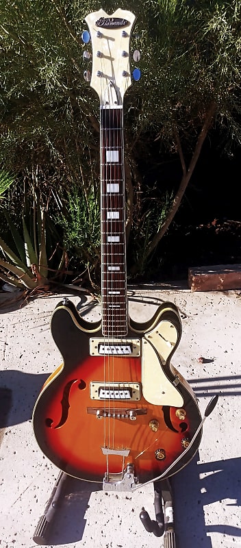 Aria Diamonds 1966 - Sunburst | Reverb