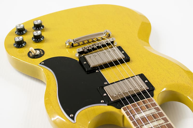 Gibson ギブソン SG Standard 61 TV Yellow Gibson SG Standard '61 Electric Guitar TV Yellow | Guitar Center