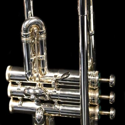 Vintage F.E. Olds Mendez Fullerton Trumpet; Ryan Kisor,  Silver Plated w/ Engraving image 2