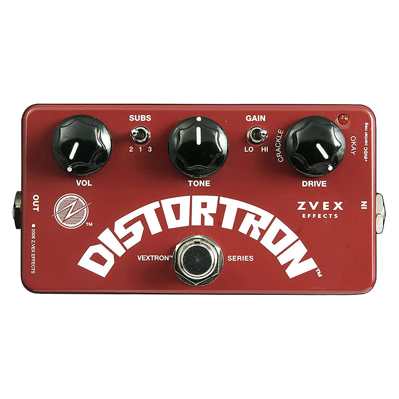 ZVEX Distortron Distortion & Overdrive Pedal | Reverb Brazil