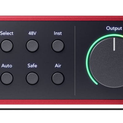 Focusrite Scarlett 2i2 4th Gen USB Recording Audio Interface+(2) Microphones image 8