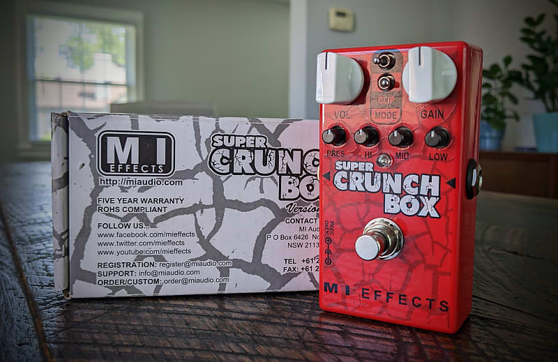 MI Audio Super Crunch Box V2 | Reverb