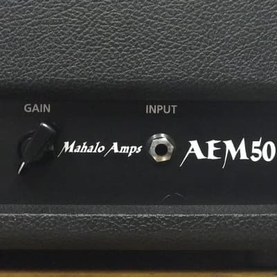 Mahalo Amplification Standard Series Hand Wired AEM50 Head 2019 Black image 4