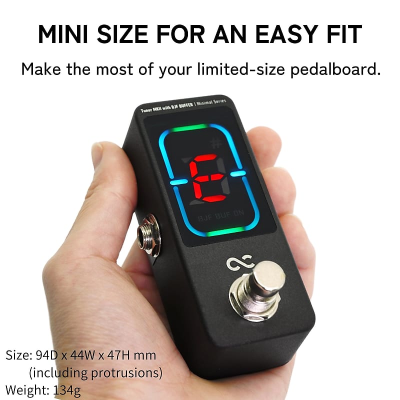 ONE CONTROL/Minimal Series Tuner with B… Minimal Series Tuner MKII with BJF BUFFER (OC-M-PT2) – One