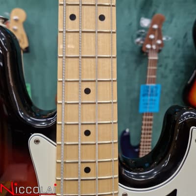 Fender Player Jazz Bass 3-C Sunburst, Maple image 7