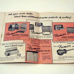 1959 Premier/Sorkin amp and guitar catalog image 9