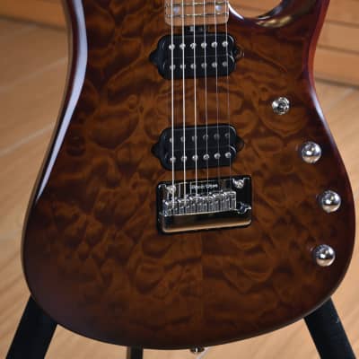 Music Man JP15 John Petrucci Signature BFR HH Maple Neck Sahara Quilt image 15