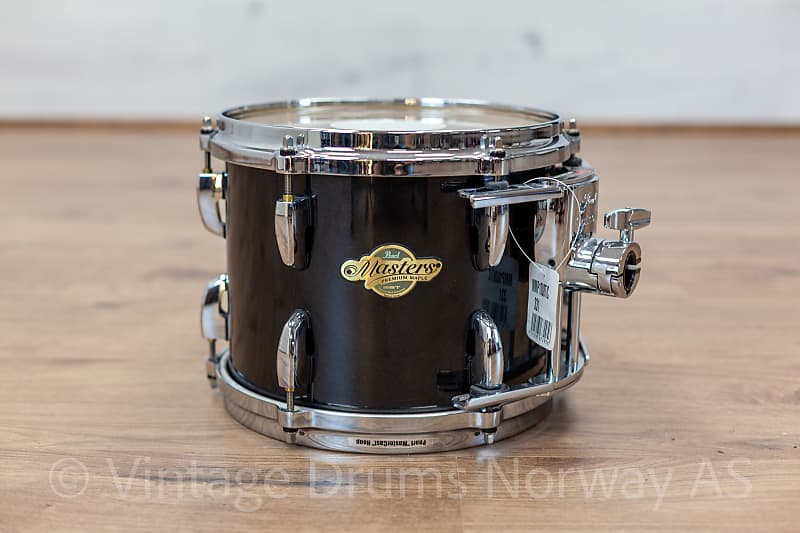 Pearl Masters Maple Premium MMP 10×8 Tom – Diamond Black image 1