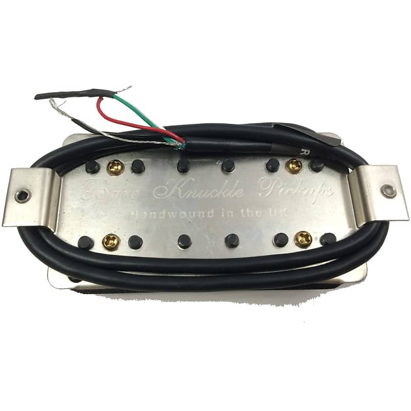 Bare Knuckle Aftermath Bridge Humbucker Pickup Black Coils Black