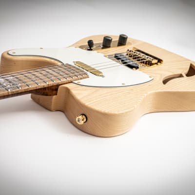 Mithans Guitars T'leafes (roasted maple) boutique electric guitar image 10