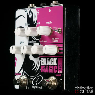 Crazy Tube Circuits Black Magic MKII - Ultra Touch Sensitive Overdrive in Black image 3
