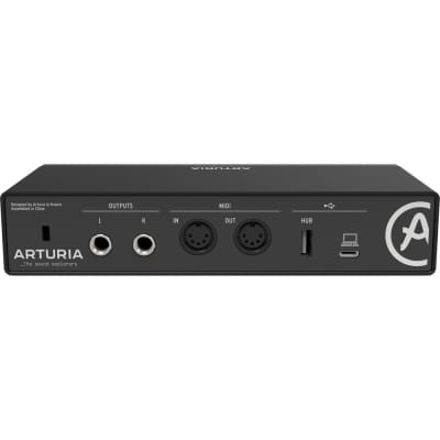 Arturia MiniFuse 2 Portable USB Type-C Audio/MIDI Interface (Black) image 4