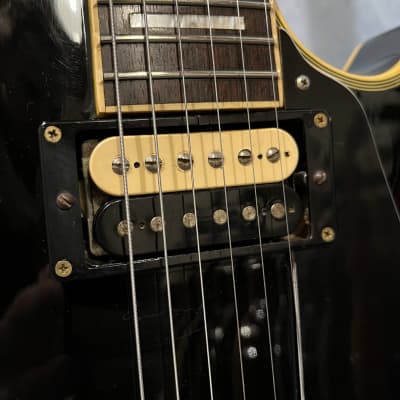 1985 Burny Fernandes RLC 60 Black Les Paul Custom Made in 1985 Burny Fernandes RLC 60 Black Les Paul Custom Made in