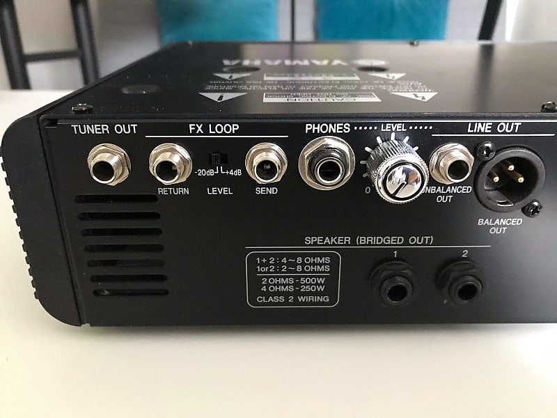 Yamaha BBT-500H 500-Watt Bass Amplifier Head | Reverb