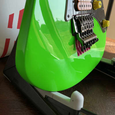 Ibanez JEM777-LG Steve Vai Signature with Edge Tremolo 1987 - 1988 - Loch Ness Green image 3