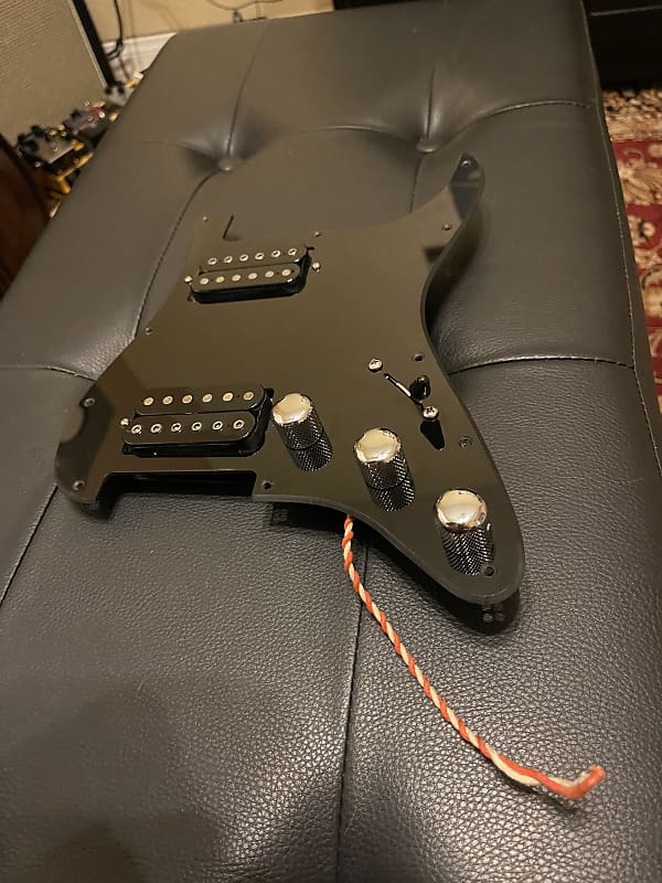 Bare Knuckle 920d Loaded Pickguard Rebel Yell Set 2022 Black Reverb