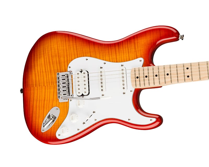 Fender Squier Affinity Stratocaster - FMT HSS MN WPG Sienna Sunburst image 1