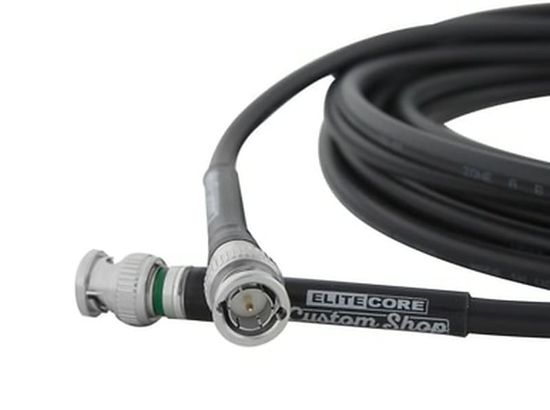 Elite Core 150 ft HD-SDI 12G-RG6 Coaxial Cable 4K UHD Precision Video Cable image 1
