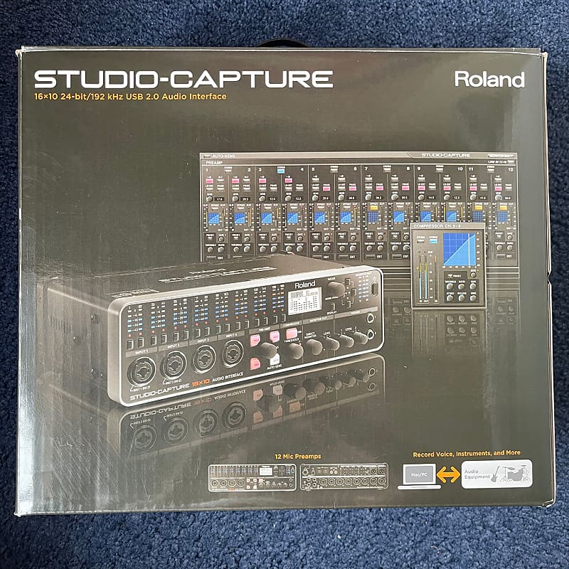 Roland studio capture store 1610