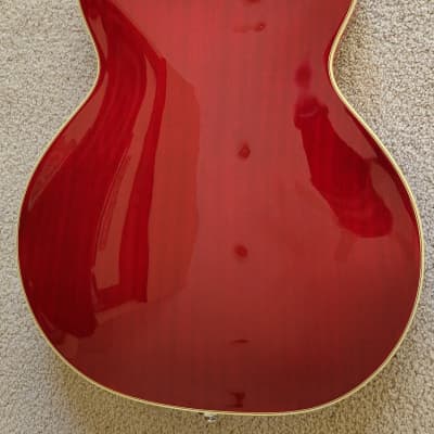 Guild Starfire V Electric Guitar, Cherry Red Finish, New Hard Shell Case image 8