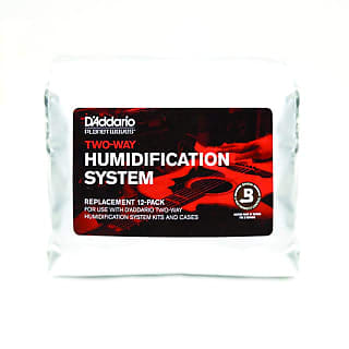 D'Addario Two-Way Humidification Replacement 12 pack PW-HPRP-12 image 1