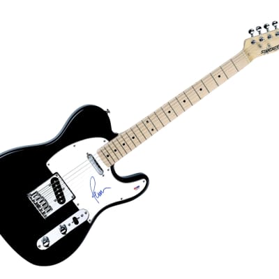 Paul Anka Autographed Signed Tele Guitar PSA image 1