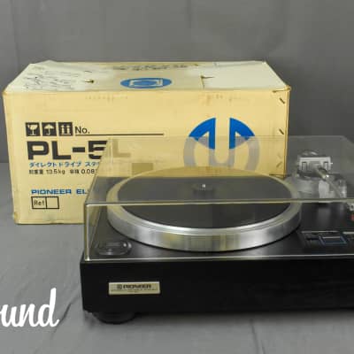 Pioneer PL-5L Direct Drive Turntable w/Original Box in very good Condition  | Reverb UK