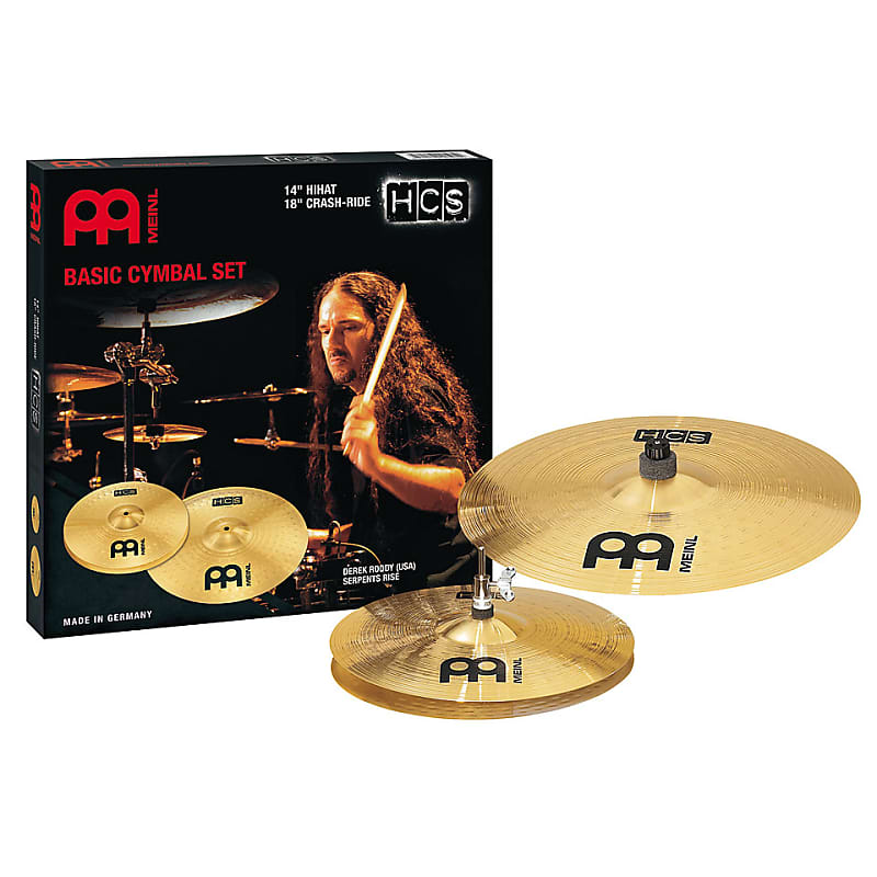 Meinl HCS Basic Cymbal Set (14HH/18C) image 1