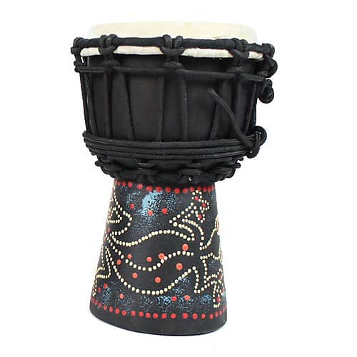 Toca Toca SDMINI-PG Synergy Rope Tuned Mini Djembe Painted