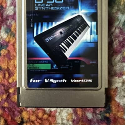 Roland VC-1 D-50 V-Card for V-Synth