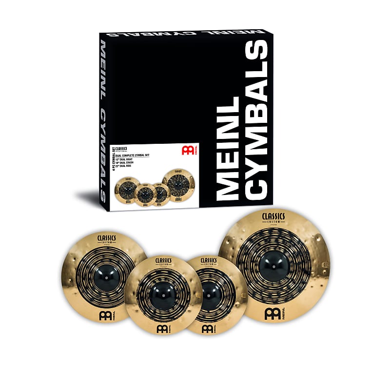 Meinl Classics Custom Dual Expanded Cymbal Set CCDU-CS1 image 1