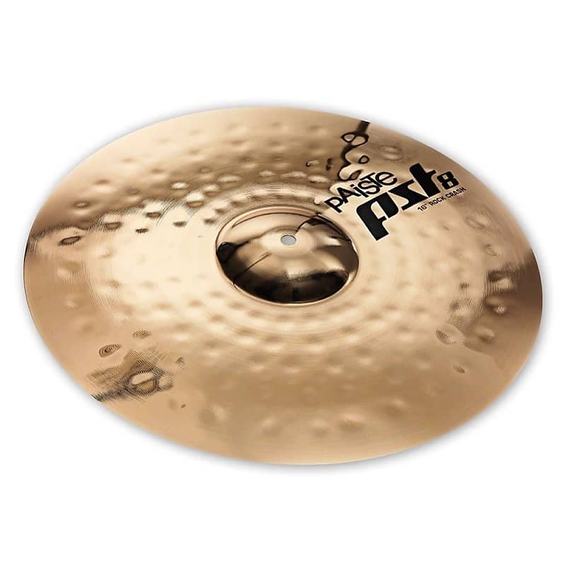 Paiste PST 8 Reflector Rock Crash Cymbal 16" image 1