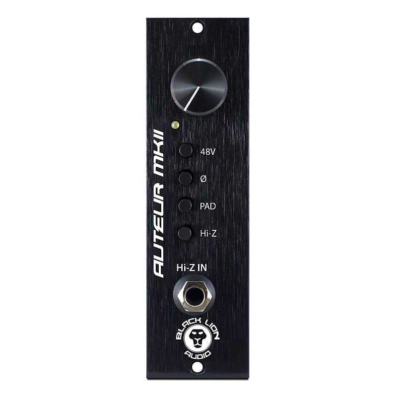 Black Lion Audio BLA Auteur MKII 500-Series Module Microphone Preamp image 1