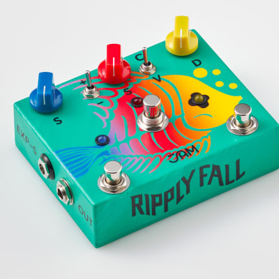 JAM Pedals Ripply Fall Chorus Vibrato Phaser Effects Pedal image 1
