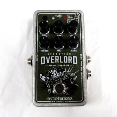 Used Electro-Harmonix EHX Nano Operation Overlord Overdrive Effects Pedal image 1