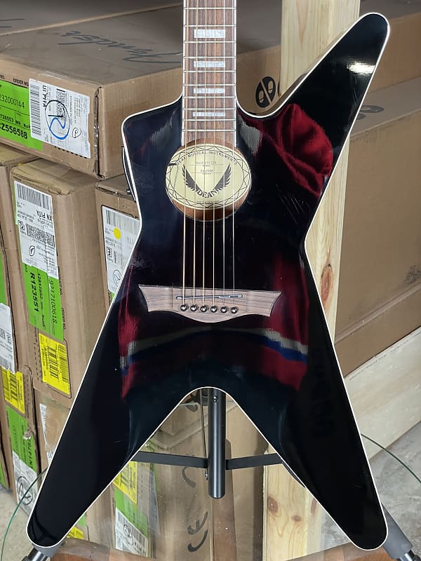 Dean ML Acoustic Electric Classic Black 20089 Reverb