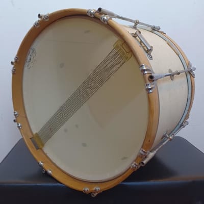 Ludwig Marching Snare - Wood Hoops - 10x14 - 1968 - Keystone Badge - Single Tension - White image 18