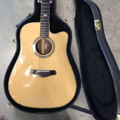 Wood Song SW400CE All-Solid-Wood Acoustic Electric Guitar for sale