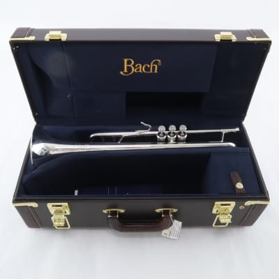 Bach 180S37 Stradivarius Series Bb Trumpet Regular Silver | Reverb