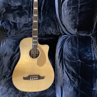 Fender Kingman Bass SCE Acoustic-Electric Bass Natural | Reverb UK