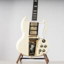 Gibson 1963 Les Paul SG Custom Reissue with Maestro Vibrola, Classic white | Demo