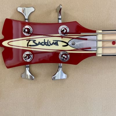Backlund Rocker bass 2020 Red/Creme image 5