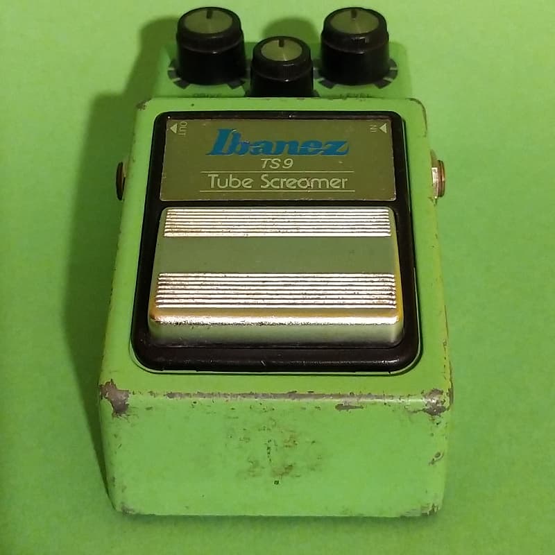 Ibanez TS9 Tube Screamer 1982 Black Label JRC2043DD | Reverb