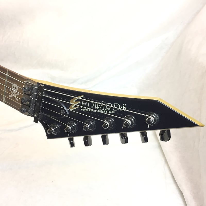 Edwards ESP Akira Takasaki Loudness Black Star Guitar with Edwards ESP Akira Takasaki Loudness Black Star Guitar with