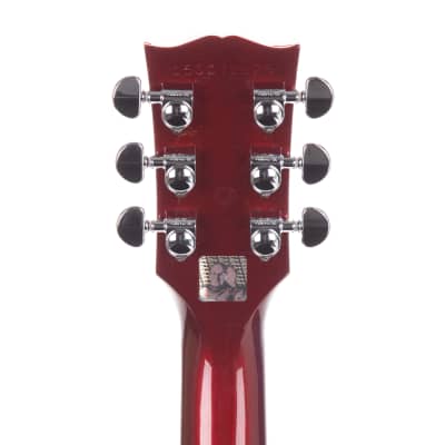 2015 Gibson Les Paul Standard Electric Guitar, Trans Amber Cherry Back Candy, 150072125 image 9