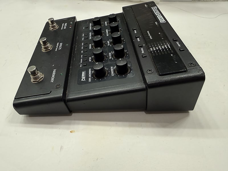 Digitech Vocalist Live 3 Vocal Multi Effects Processor Pedal +